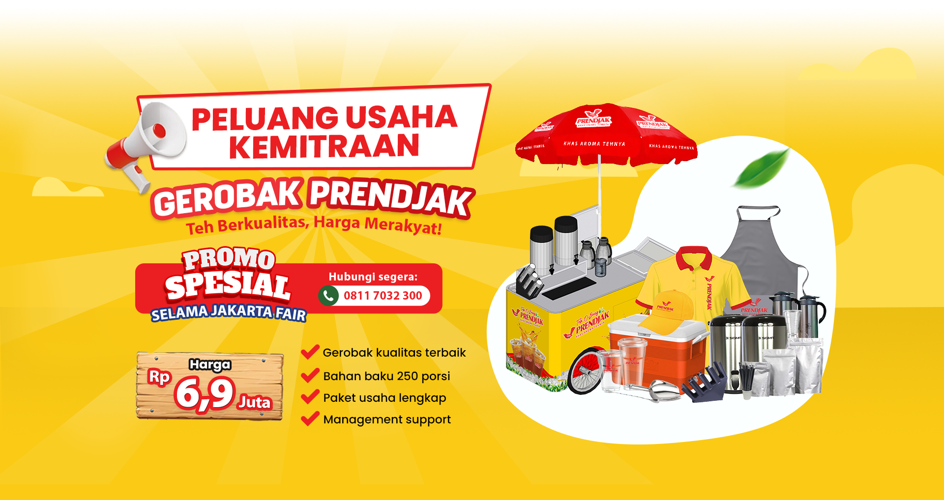 Kemitraan Prendjak Investasi harga bergabung menjadi mitra prendjak teh